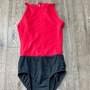 Red Mariia dancewear leotard!!